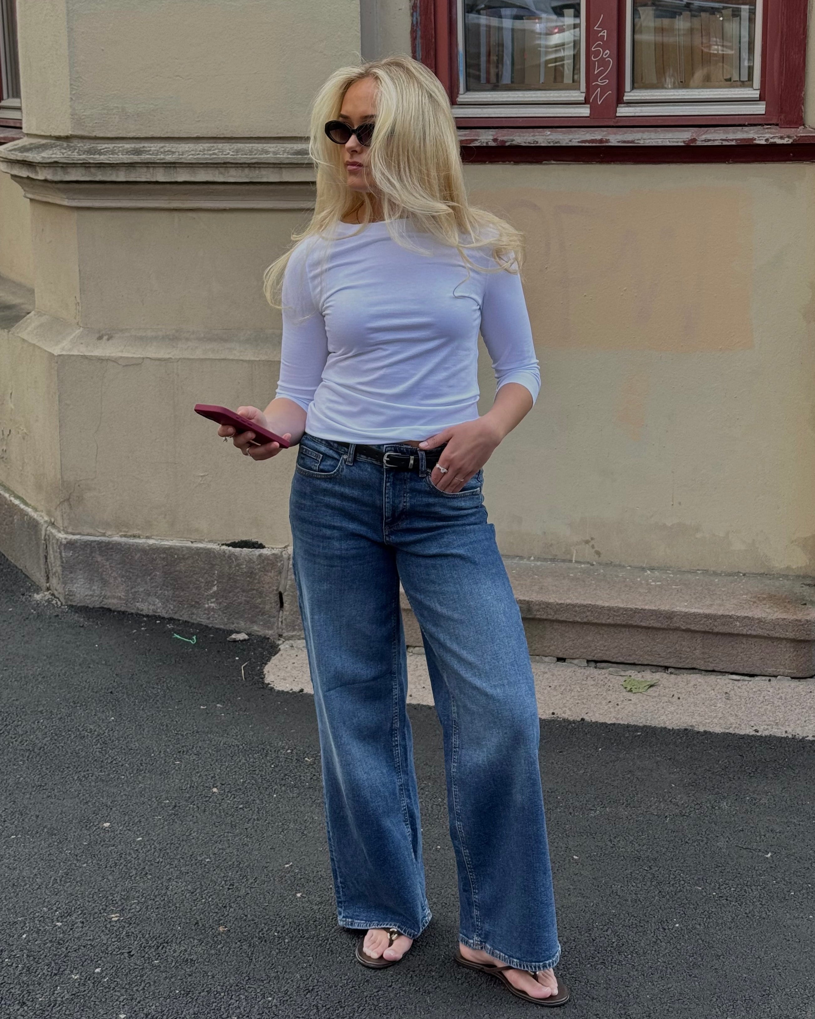 VMSANDIE Jeans - Medium Blue Denim